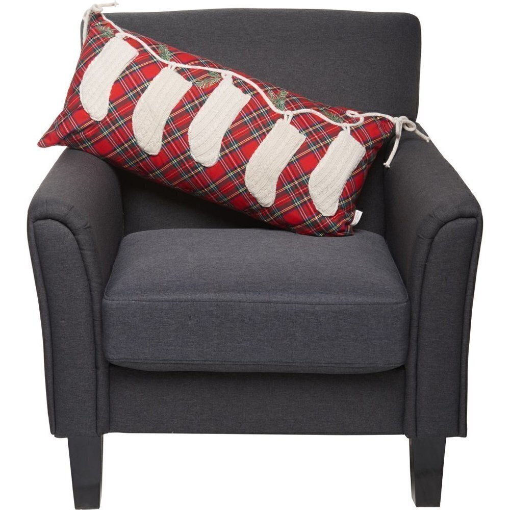 𝅺Rachel Ashwell Fillable Stockings Dangle Down Throw Pillow CHRISTMAS